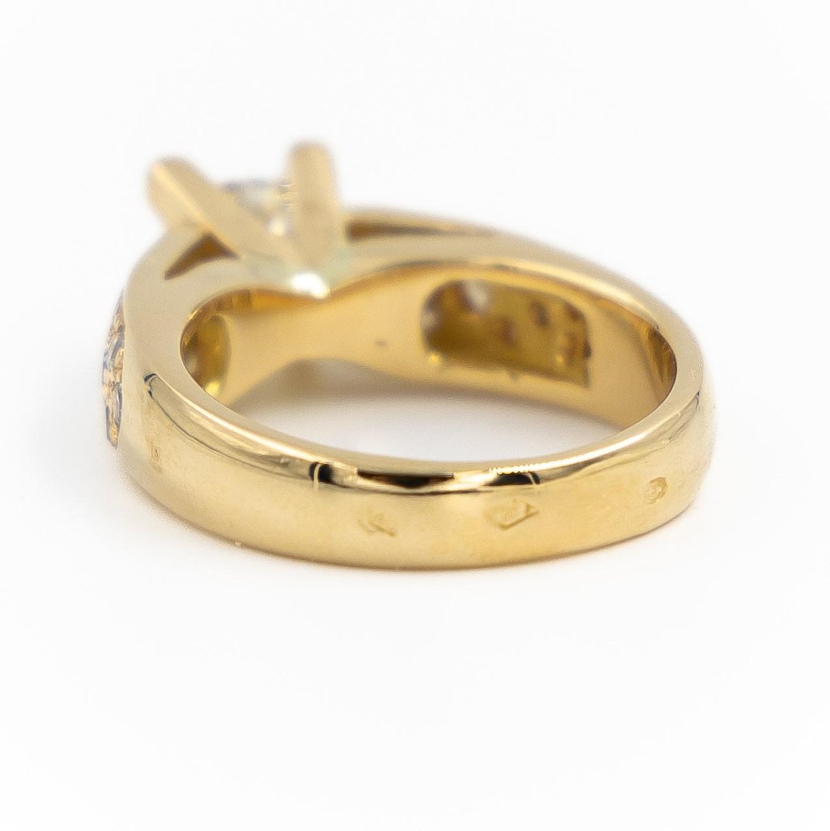 Bague Solitaire Or jaune Diamant - Castafiore