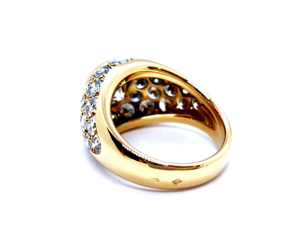 Bague Solitaire Or jaune Diamant - Castafiore