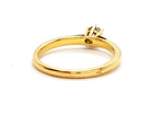 Bague Solitaire Or jaune Diamant - Castafiore