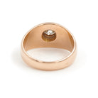 Bague Solitaire Or rose Diamant - Castafiore