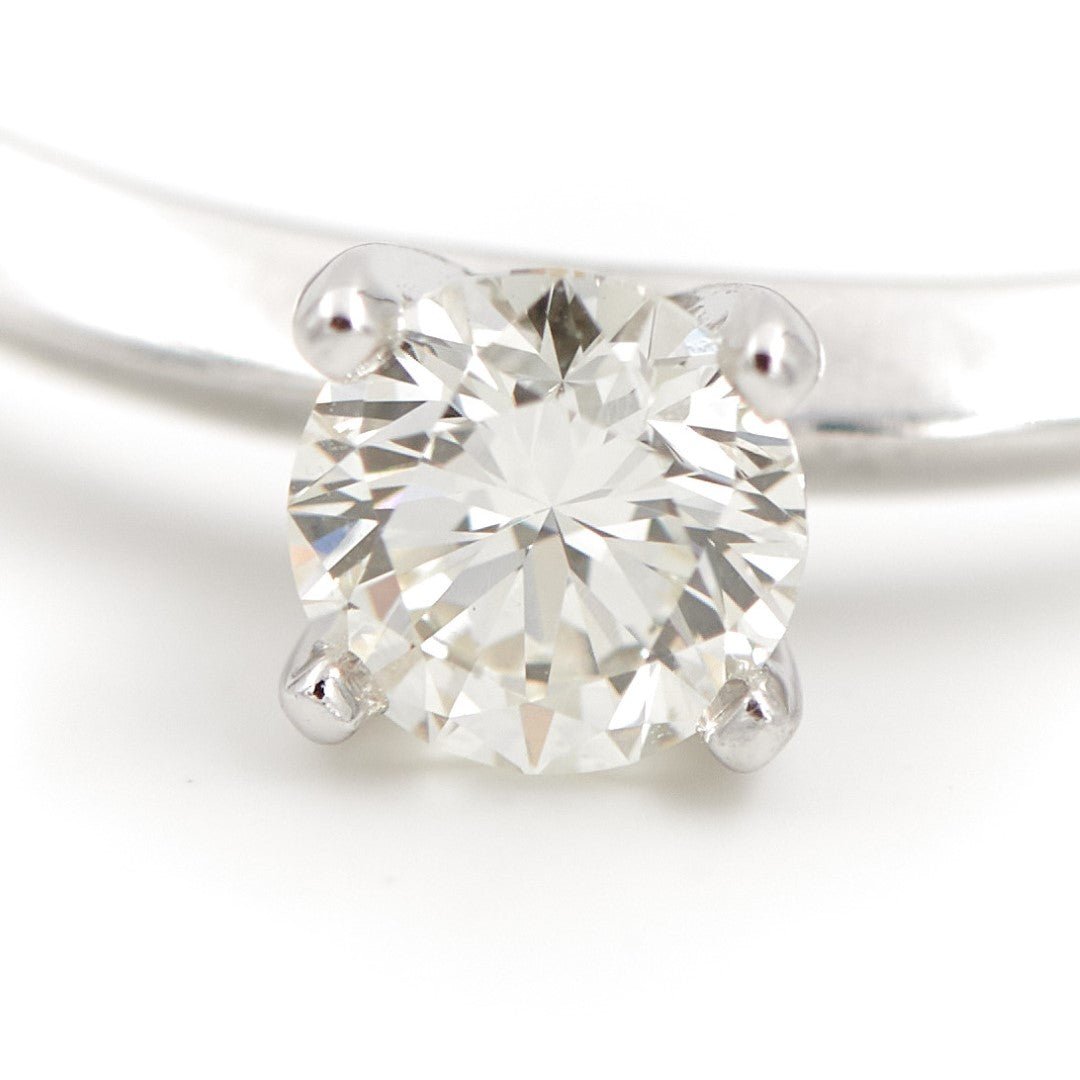 Bague Solitaire Platine Diamant - Castafiore
