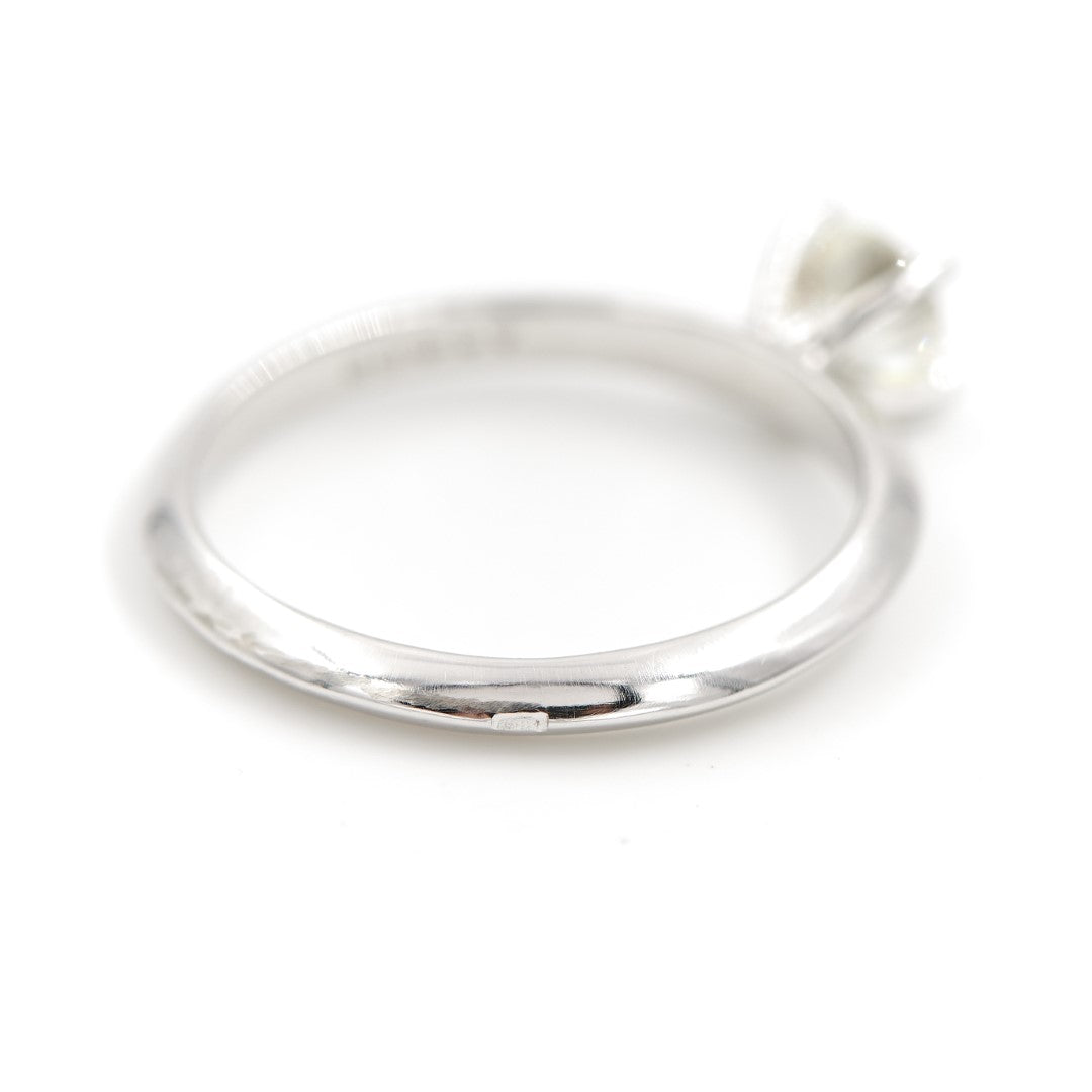 Bague Solitaire Platine Diamant - Castafiore