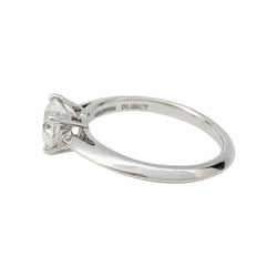 Bague TIFFANY & CO. en platine et diamant 1,02 ct - Castafiore