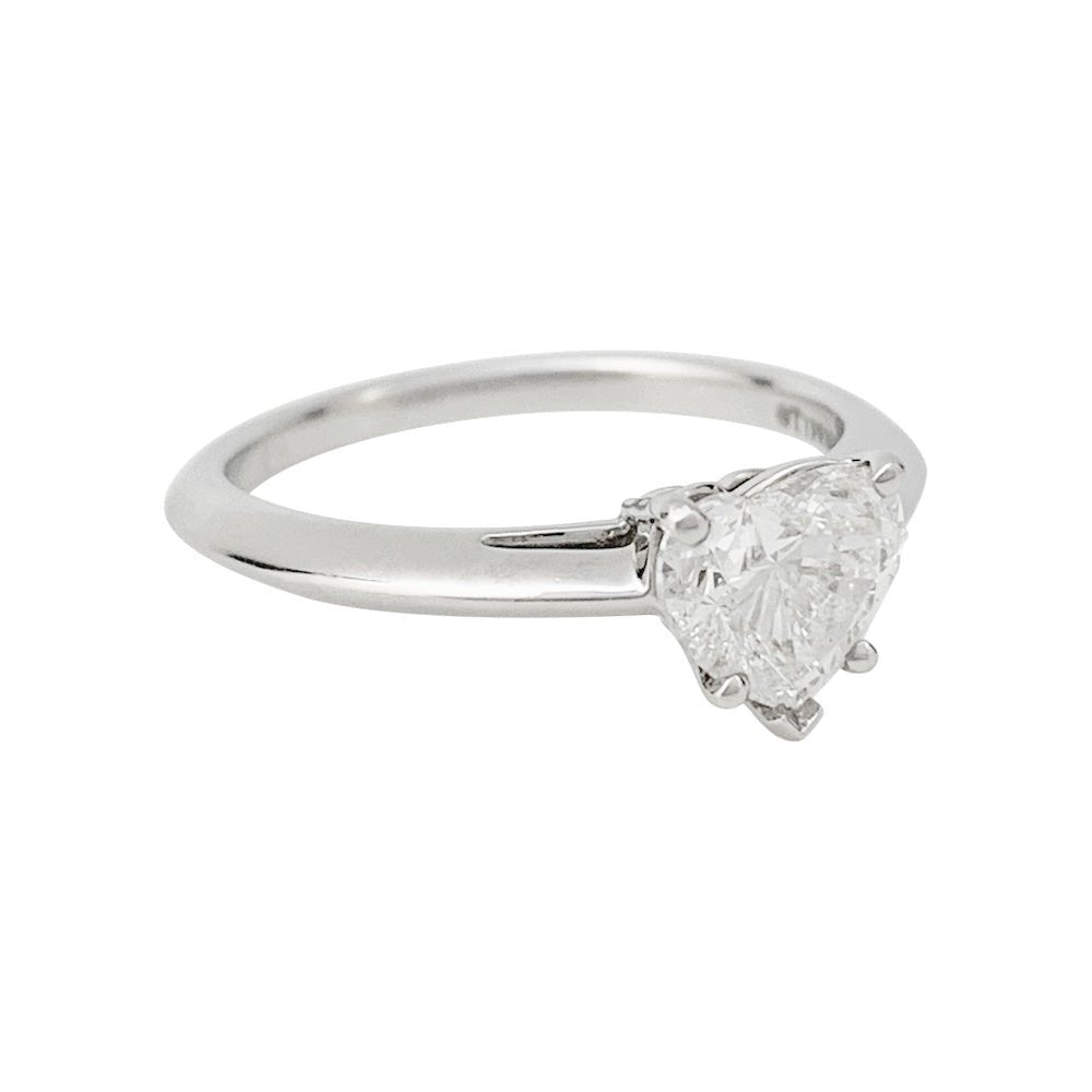 Bague TIFFANY & CO. en platine et diamant 1,02 ct - Castafiore