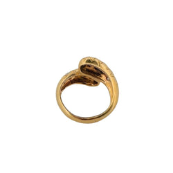Bague Toi et moi en or jaune et diamants - Castafiore