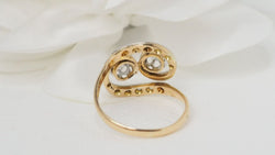 Bague Toi & Moi en or et diamants - Castafiore