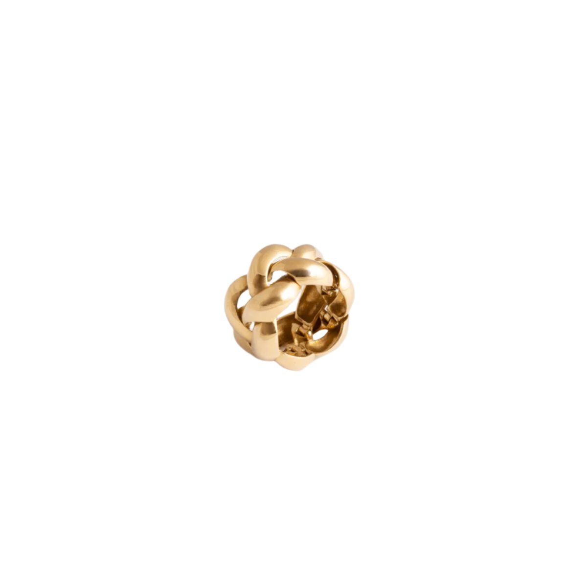 Bague torsadée en or jaune 18 carats - Castafiore