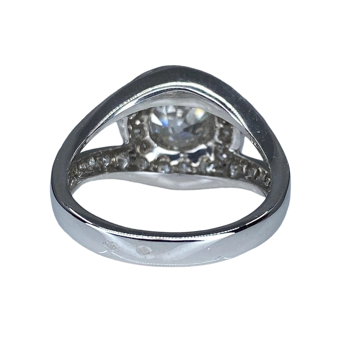 Bague tourbillon en or 18 carats en diamants - Castafiore