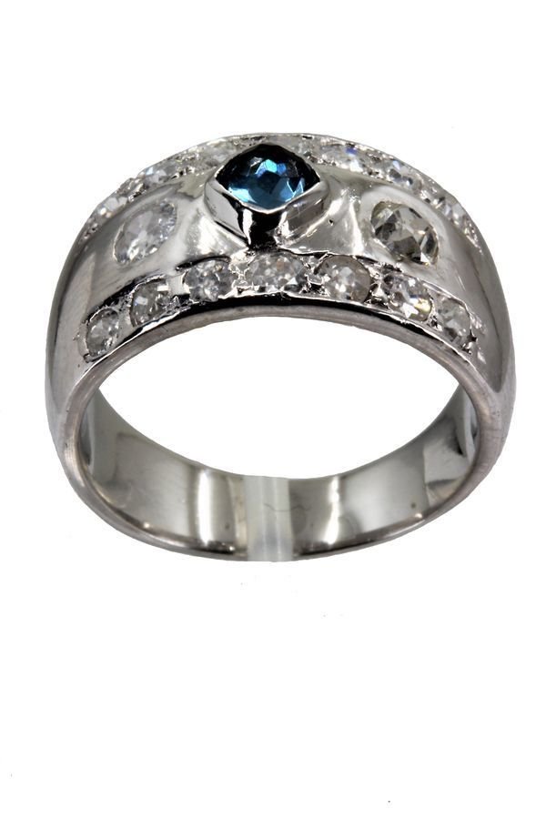 BAGUE TOURMALINE ET DIAMANTS - Castafiore