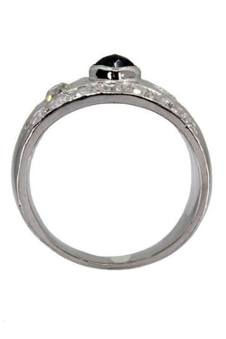 BAGUE TOURMALINE ET DIAMANTS - Castafiore