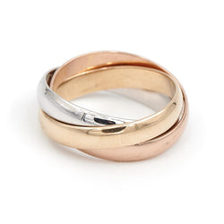 Bague Trilogie Or jaune - Castafiore