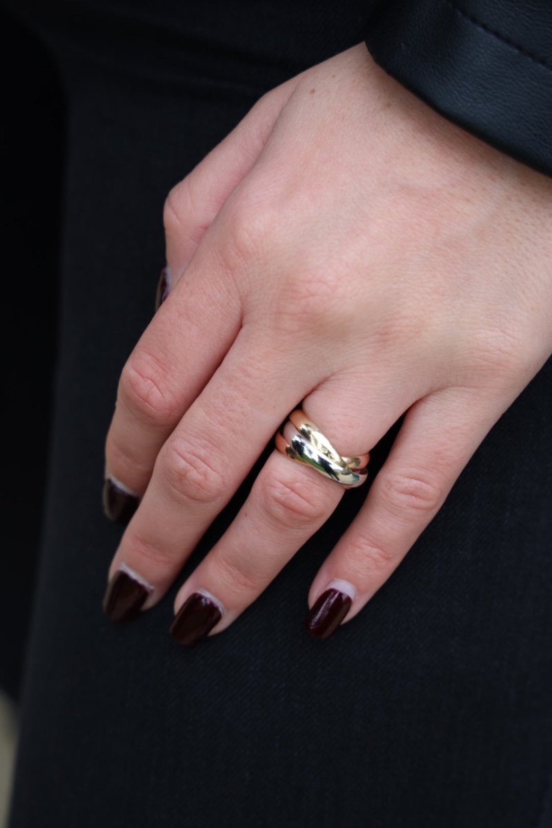 Bague Trilogie Or jaune - Castafiore
