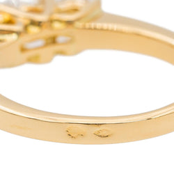 Bague Trilogie Or jaune Diamant - Castafiore