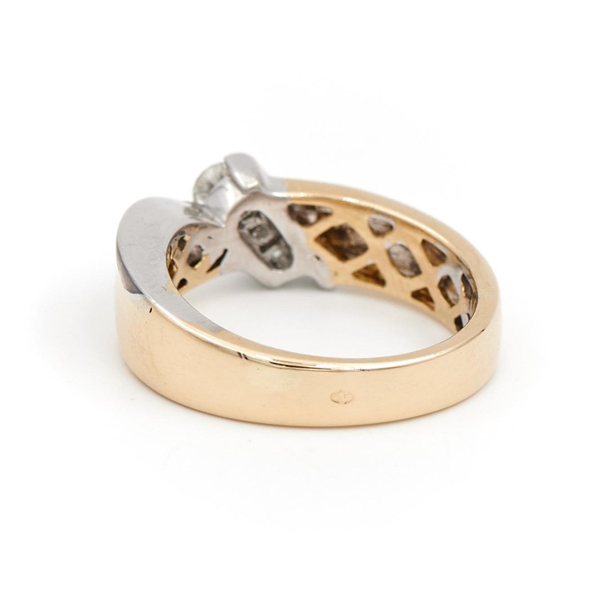Bague Triologie Or jaune Diamant - Castafiore