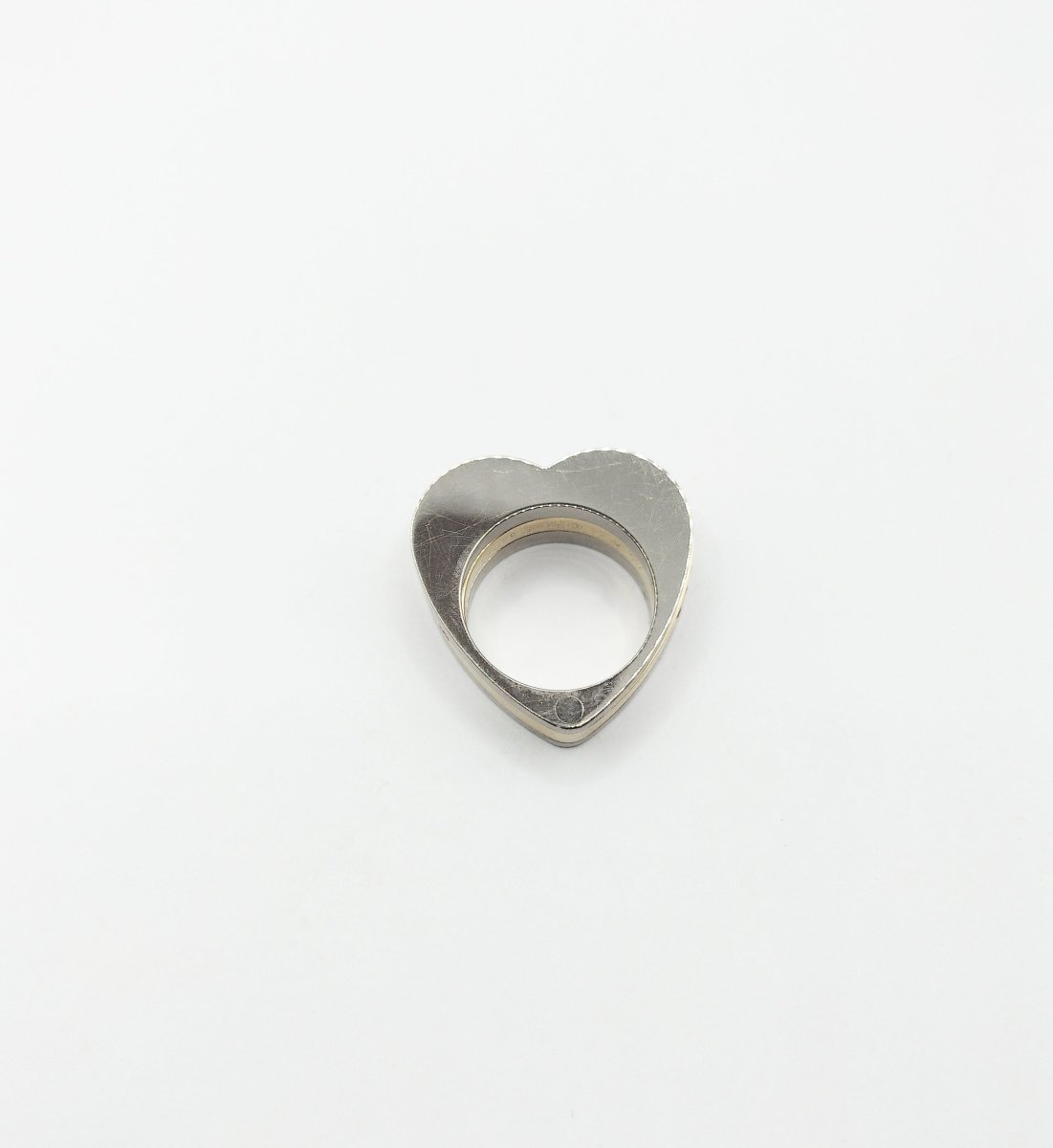 Bague triple cœur en ors de couleurs - Castafiore