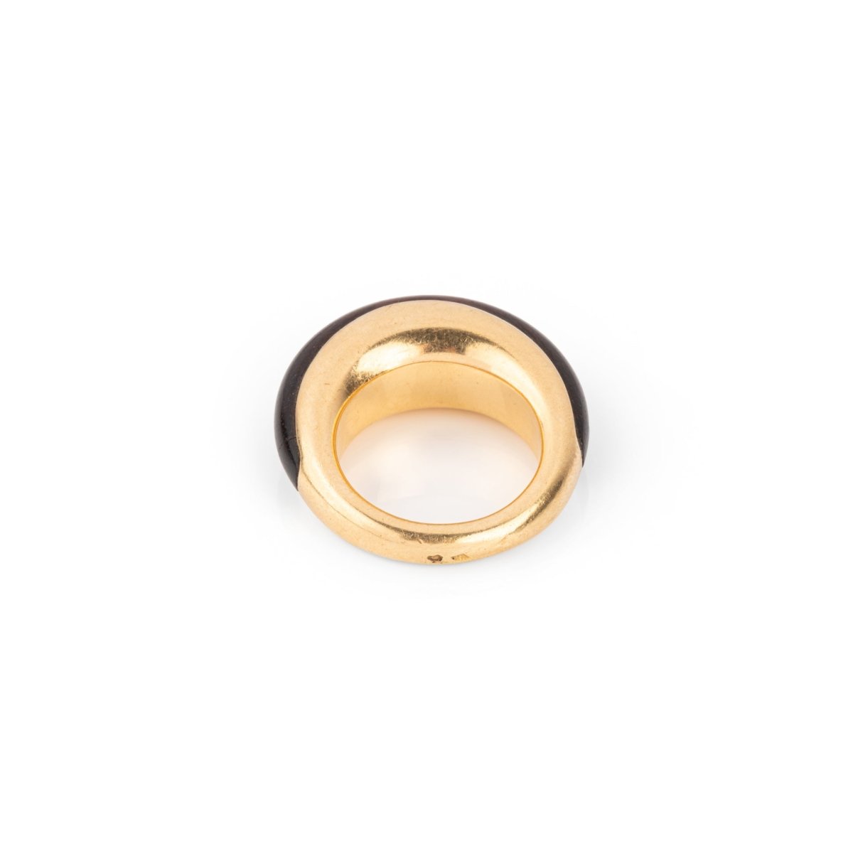 Bague VAN CLEEF & ARPELS en or jaune et bois d'amourette - Castafiore