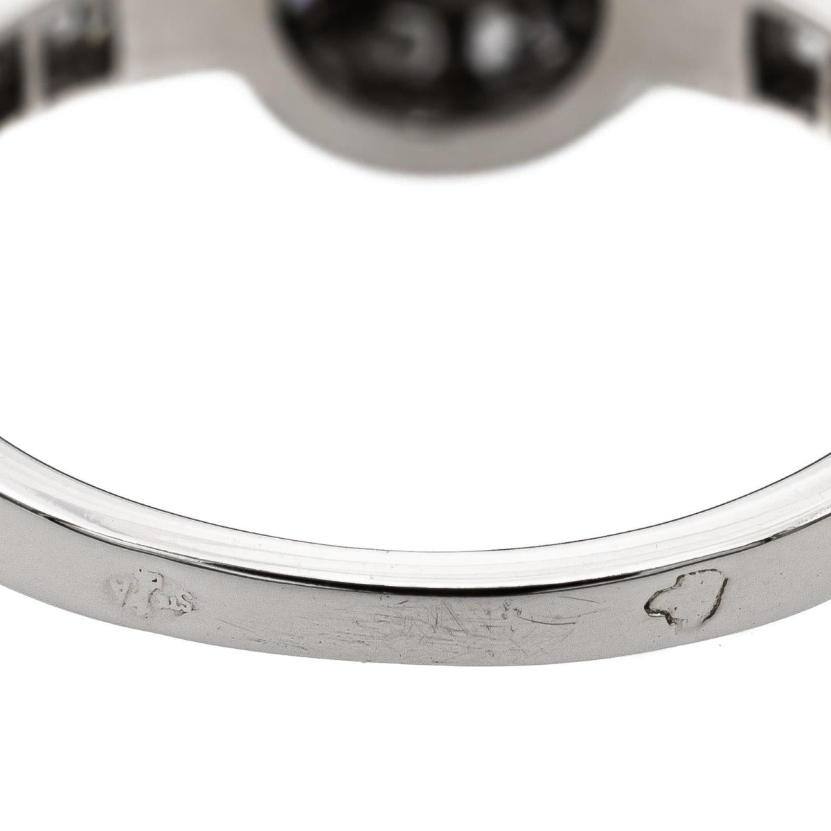 Bague VAN CLEEF & ARPELS en platine et diamants - Castafiore