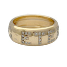 Bague Van Cleef & Arpels, "Eternity ring", or jaune, diamants - Castafiore