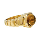 Bague Van Cleef & Arpels "Façade" en or jaune, citrine - Castafiore