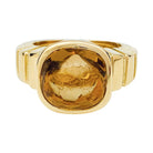 Bague Van Cleef & Arpels "Façade" en or jaune, citrine - Castafiore