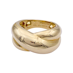 Bague vintage Cartier, "Colisée", or jaune. - Castafiore
