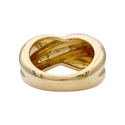 Bague vintage Cartier, "Colisée", or jaune. - Castafiore