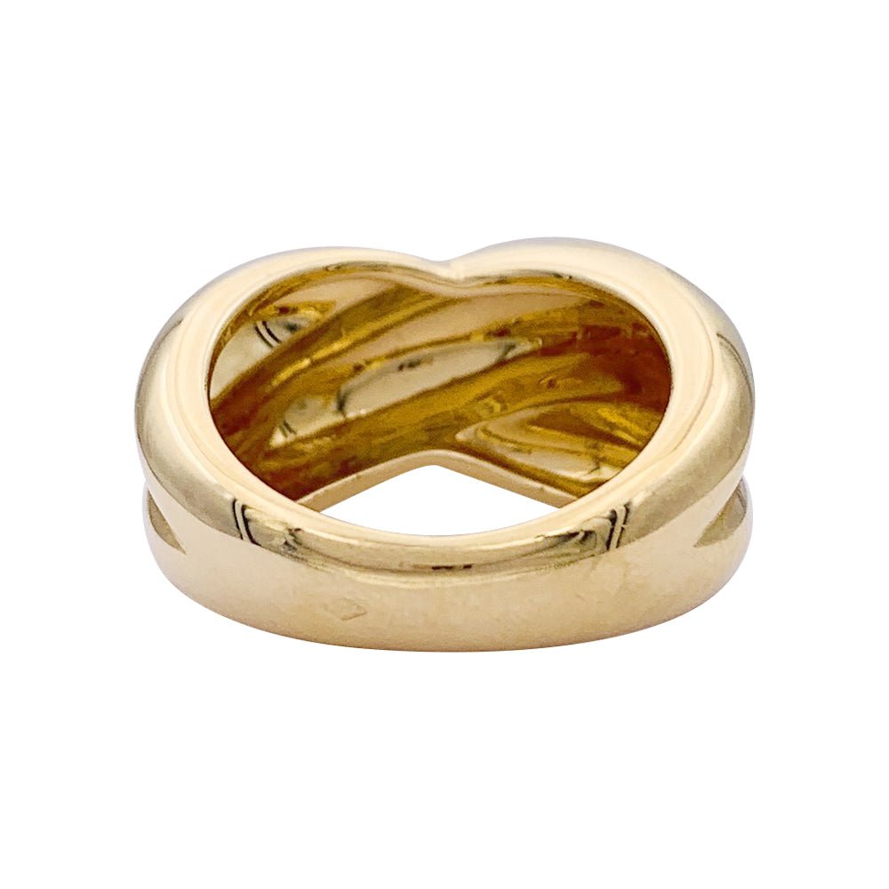 Bague vintage Cartier, "Colisée", or jaune. - Castafiore