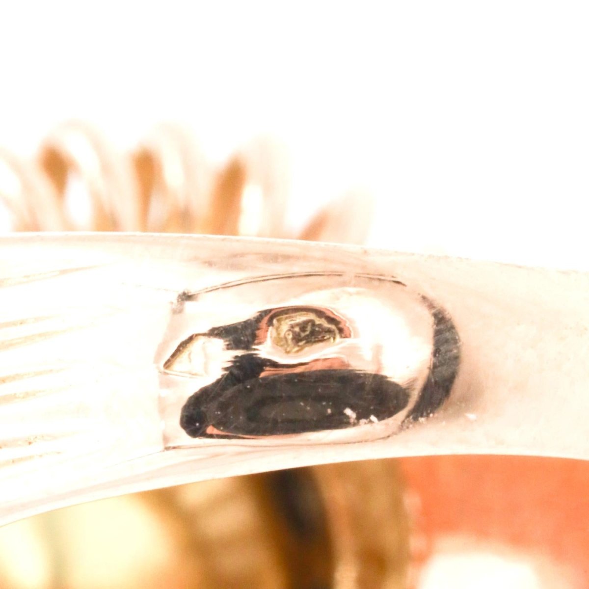 Bague Vintage Or jaune Grenat - Castafiore