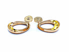 Boucles d'oreilles Alpa en or jaune et diamants - Castafiore