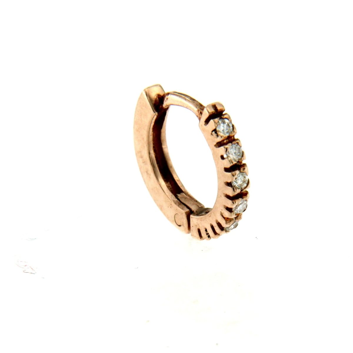 Boucles d'oreilles bébé en or et diamant - Castafiore