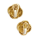 Boucles d'oreilles BOUCHERON vintage en or jaune - Castafiore