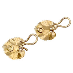 Boucles d'oreilles Buccellati, "Feuilles", or jaune. - Castafiore