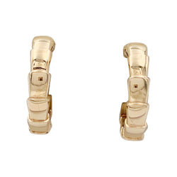 Boucles d'oreilles Bulgari, "Serpenti Viper", or rose. - Castafiore