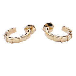 Boucles d'oreilles Bulgari, "Serpenti Viper", or rose. - Castafiore