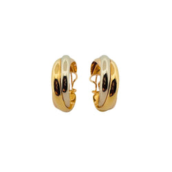 Boucles d'oreilles CARTIER, modèle Trinity - Castafiore