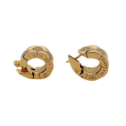 Boucles d'oreilles CHANEL en or jaune et diamants - Castafiore