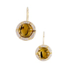 Boucles d'oreilles Chaumet, "Class One Croisière", or jaune, citrines, diamants - Castafiore