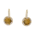 Boucles d'oreilles Chaumet, "Class One Croisière", or jaune, citrines, diamants - Castafiore