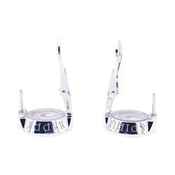 Boucles d'oreilles CHOPARD "Happy Spirit" en or blanc et diamants - Castafiore