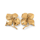 Boucles d'oreilles Clip CLAUDE LALANNE "Hydrangeas" en bronze doré - Castafiore