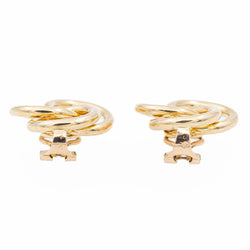 Boucles d'oreilles Clips CARTIER en or jaune - Castafiore