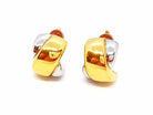 Boucles d'oreilles Clips en 2 ors - Castafiore