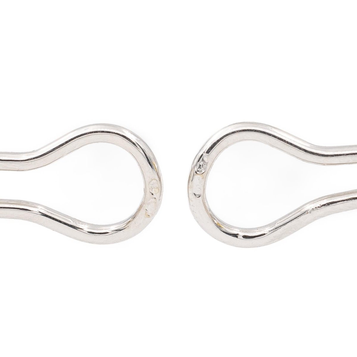Boucles d'oreilles Clips en or blanc et diamant - Castafiore