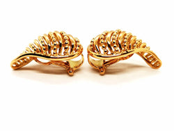 Boucles d'oreilles Clips en or jaune - Castafiore