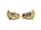 Boucles d'oreilles Clips Or jaune Diamant - Castafiore