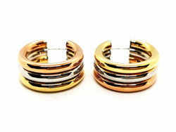 Boucles d'oreilles Créoles Or blanc - Castafiore