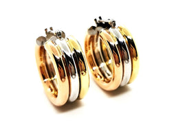 Boucles d'oreilles Créoles Or blanc - Castafiore