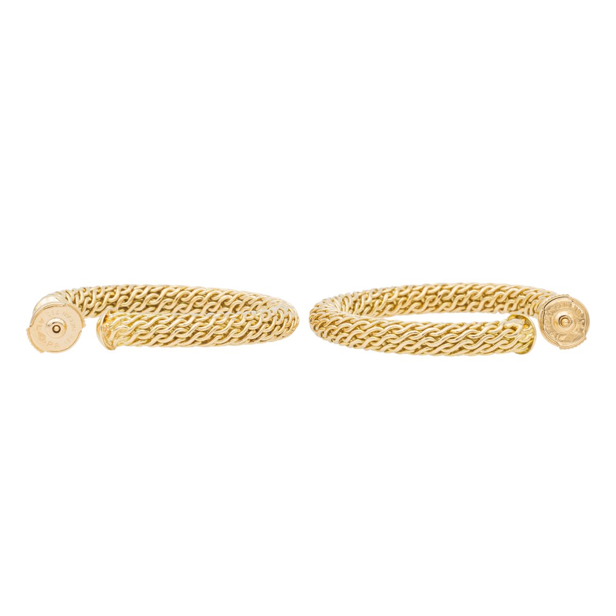 Boucles d'oreilles Créoles Or jaune - Castafiore