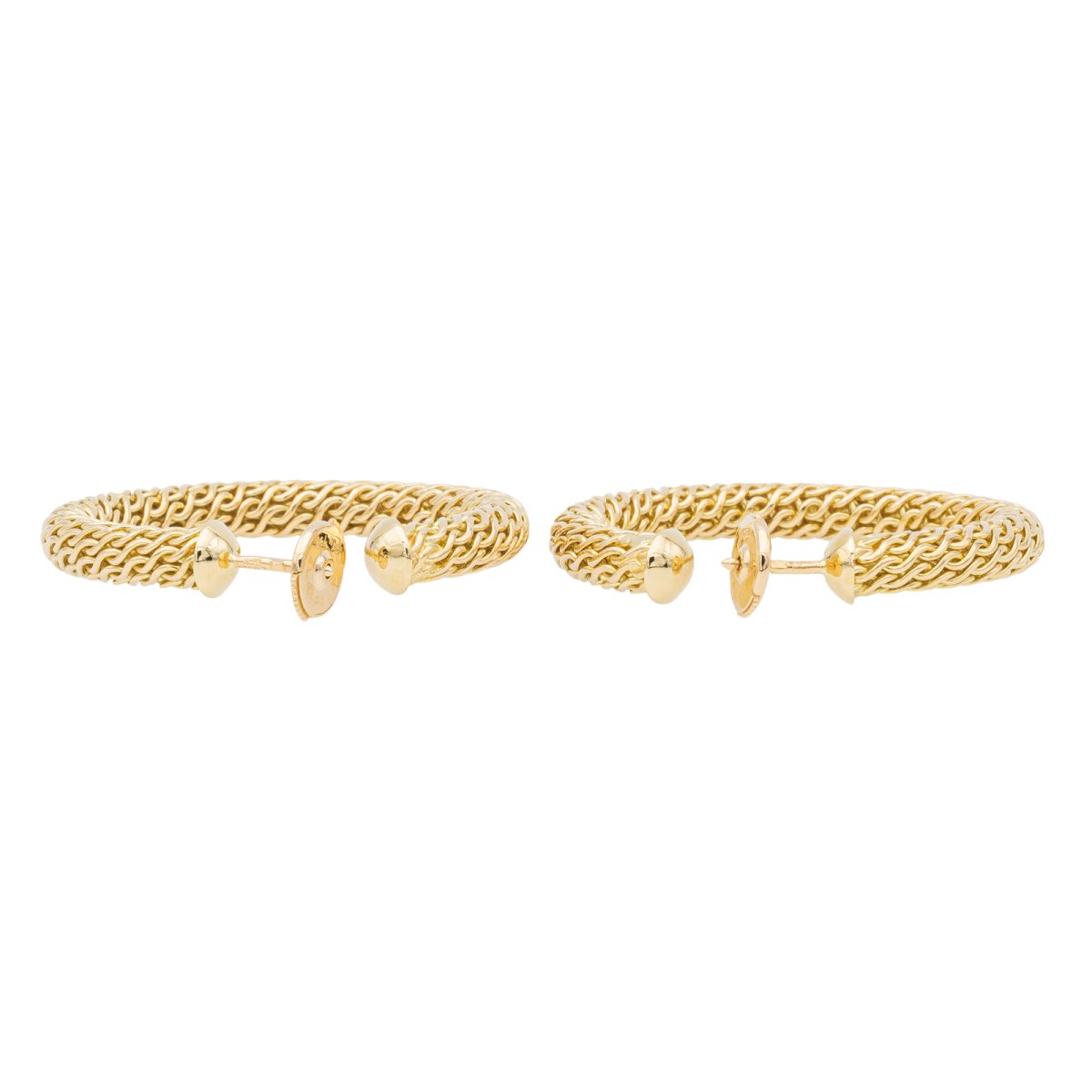 Boucles d'oreilles Créoles Or jaune - Castafiore