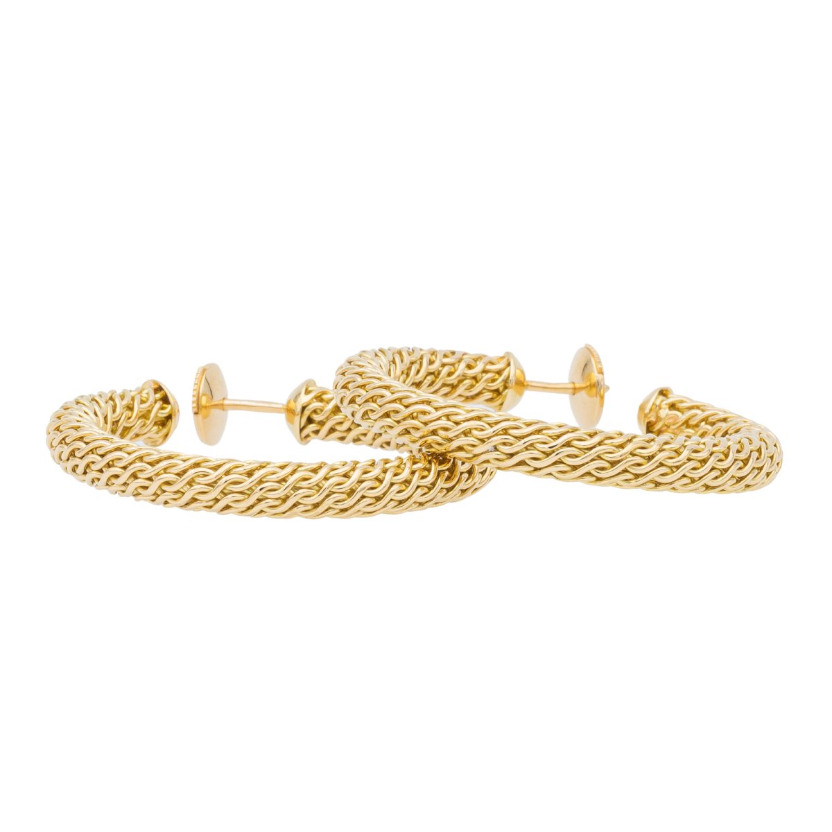 Boucles d'oreilles Créoles Or jaune - Castafiore